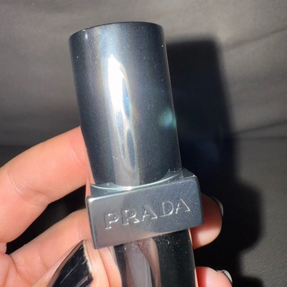 Prada Red Soft Matte Lipstick.
